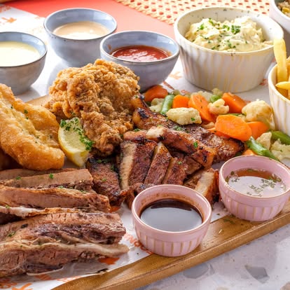 California Steaks sharing platter